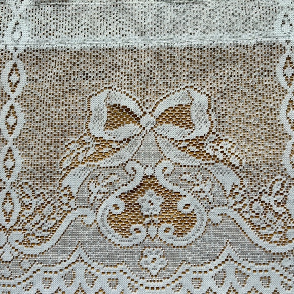 Lace valance - white - Picture 6 of 8